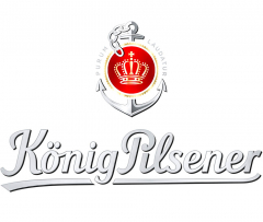 König Pilsener, Auotscheiben Aufkleber transparent Tuning Aufkleber Front / Heck