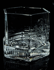 Sexton Irish Whisky Glas / Gläser, Schwerer Tumbler mit starken Fuß im Reliefschliff