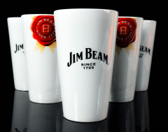 Jim Beam Whisky, ceramic mug glass / glasses 0.35l long drink glass Bourbon