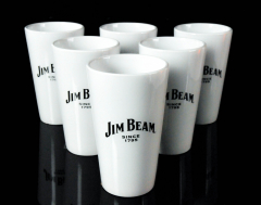 Jim Beam Whisky, Keramikbecher Glas / Gläser 0,35l Longdrinkglas Bourbon