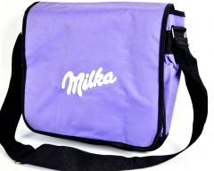 Milka Schokolade, Schultasche Laptop Tasche Bürotasche mit Reißverschluß