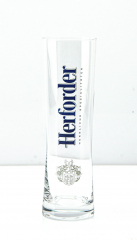 Herforder Bier, Bierglas Glas / Gläser Spezialitäten Glas 0,2l schlanke Ausführung