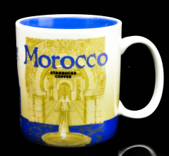 Starbucks Kaffeebecher, Citybecher, City Mug, Marokko / Morocco 473ml SKU