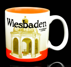Starbucks Kaffeebecher, Citybecher, City Mug, Wiesbaden / Germany 473ml SKU