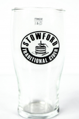 Stowford Press Cider, Glas / Gläser Irish Cider Pint Ciderglas 0,4 l TC