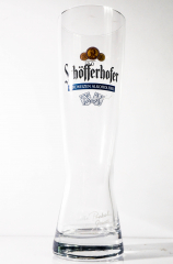 Schöfferhofer Glas / Gläser, Weissbier-Hefe-Weizenbierglas, Alkoholfrei, Glas 0,5l
