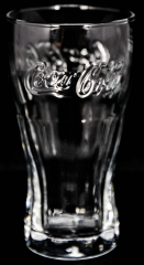 Coca Cola Glas / Gläser Konturglas 0,2l, Logo waagerecht