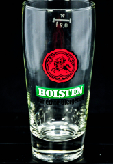 Holsten Pilsener Glas / gläser, Bierglas / Biergläser, 0,2l, Siegel 70er Jahre